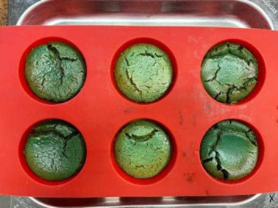 Receta con espirulina hecha en el CETT